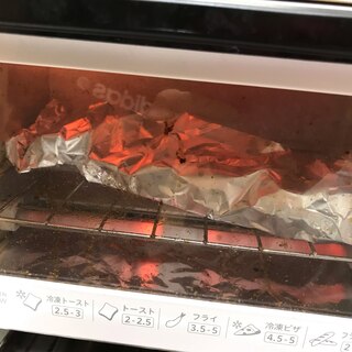 塩鮭のじゃがいもチーズホイル焼き